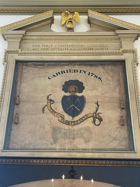 carpenters hall declaration of independence