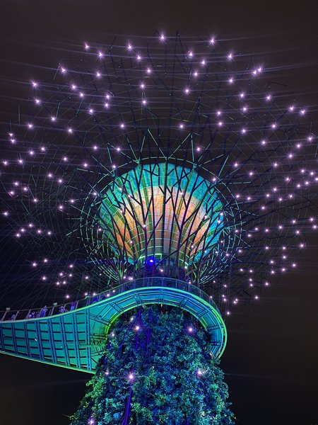 Marina Bay Sands Light Show 1