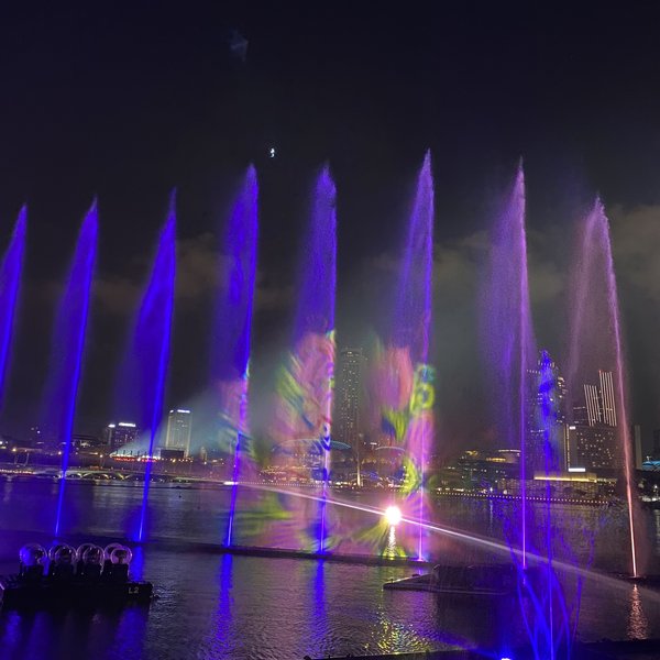 Marina Bay Sands Light Show 12