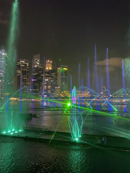Marina Bay Sands Light Show 5