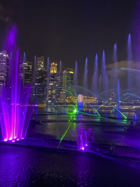 Marina Bay Sands Light Show 6