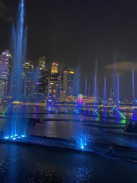Marina Bay Sands Light Show 7