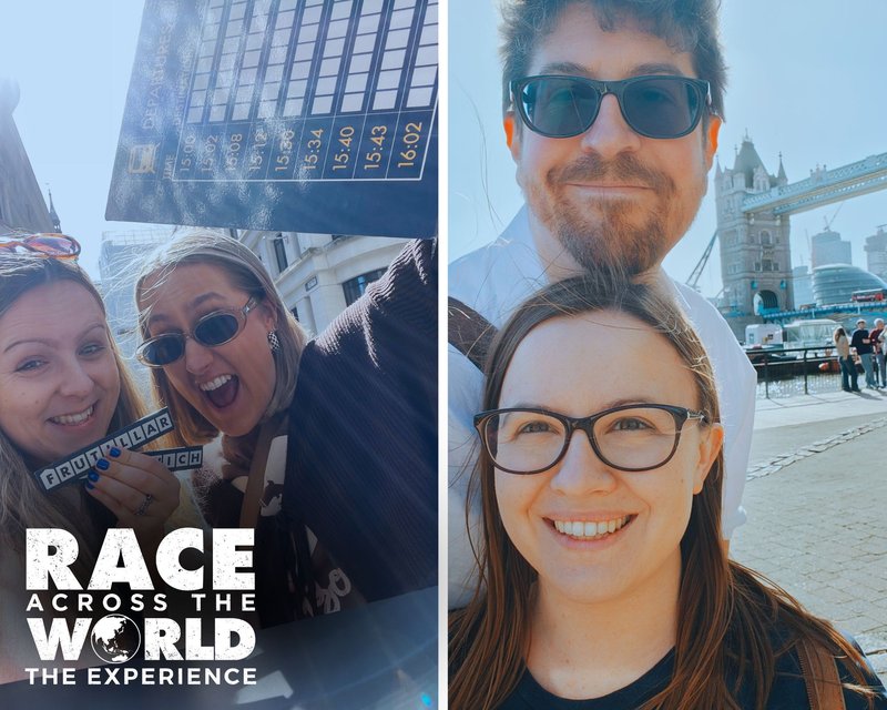 Race Across The World Eperience London Selfies Couples
