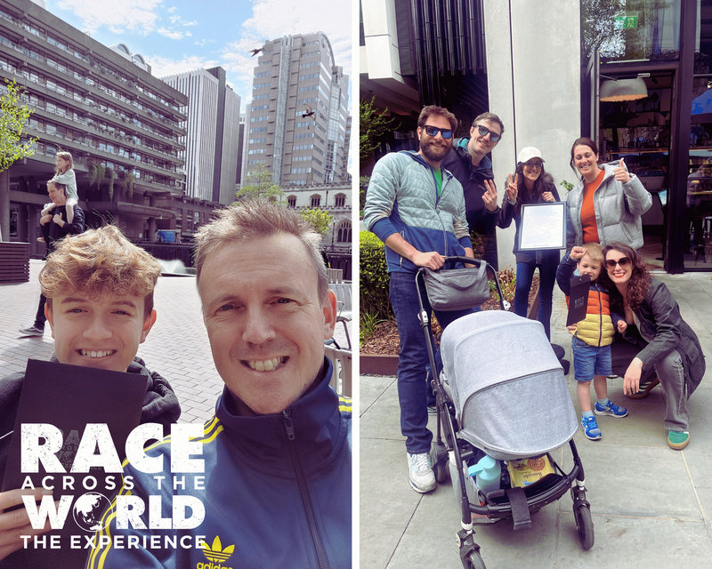 Race Across The World Experience Selfies
