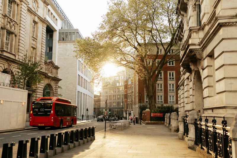 Side street of London